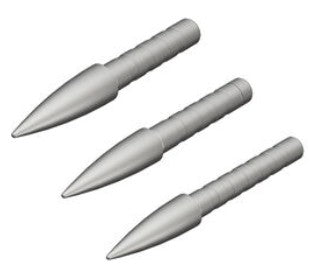 Gold Tip .204 Glue in Accu Point