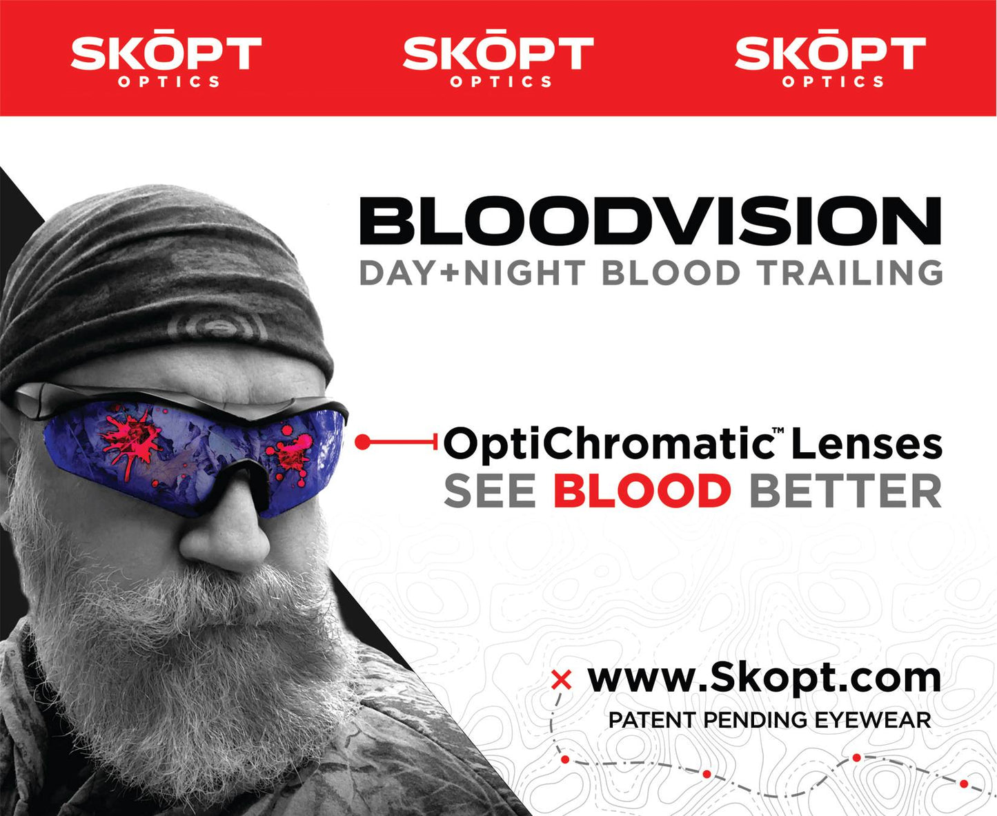 Skopt Optics BloodVision Blood trailing Eyewear