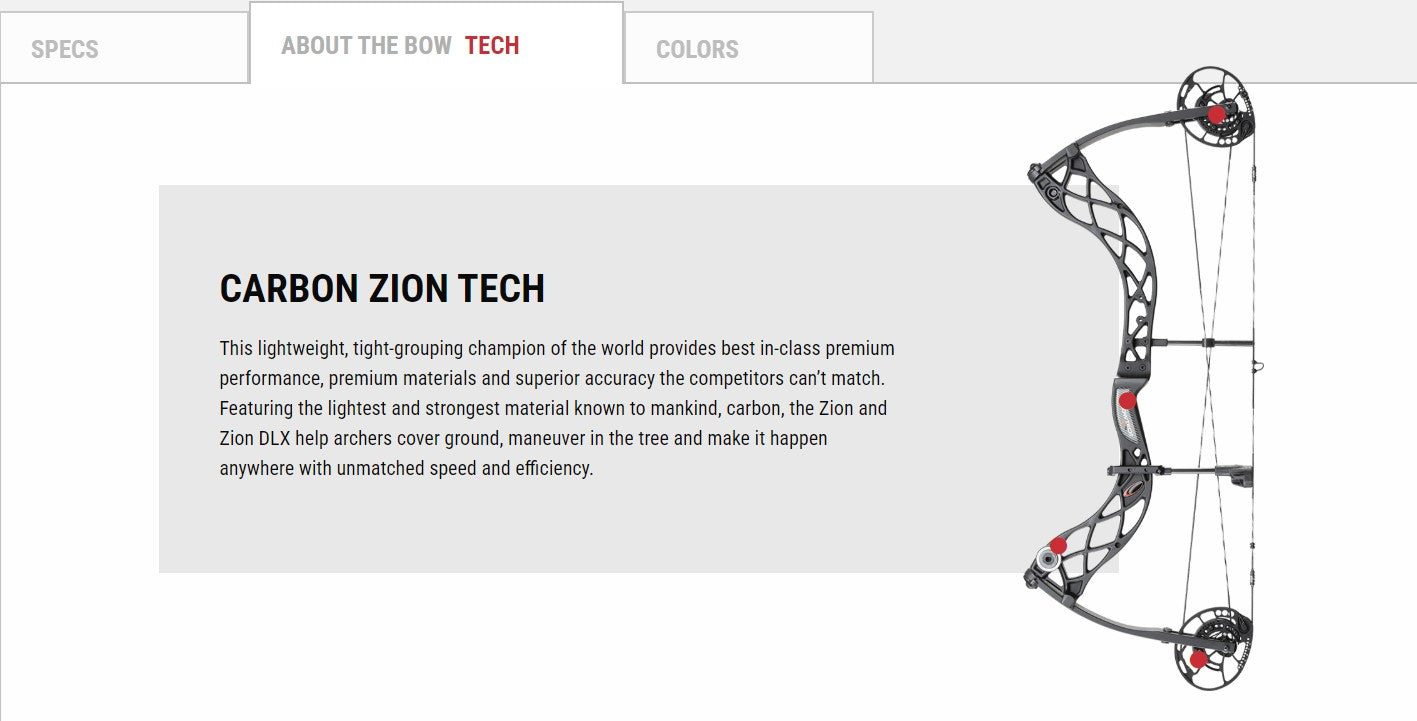 Bowtech Carbon Zion