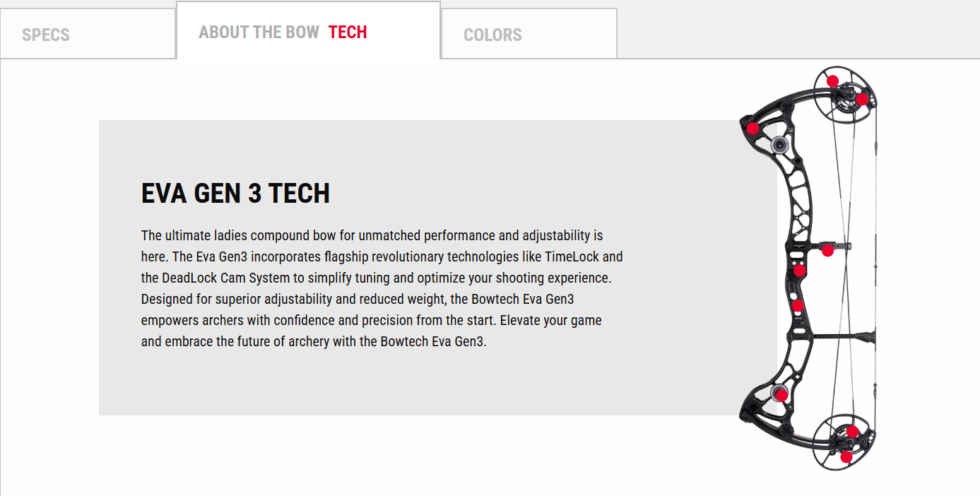Bowtech Eva Shocky Gen3