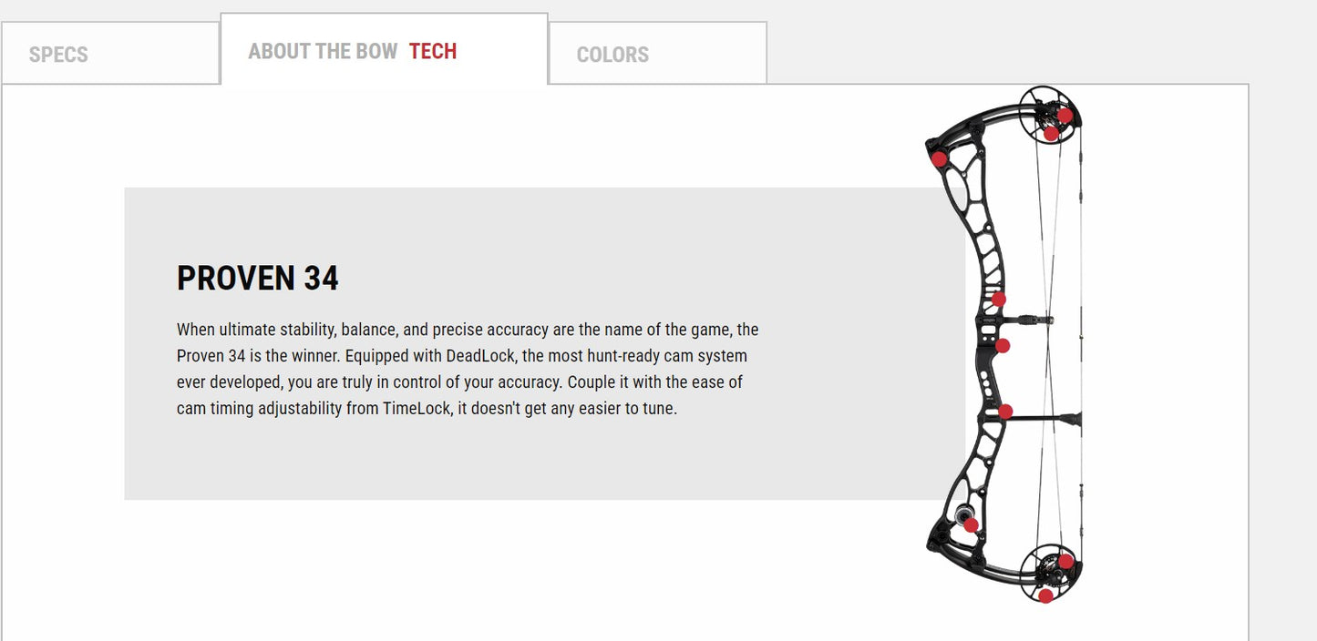 Bowtech Proven 34