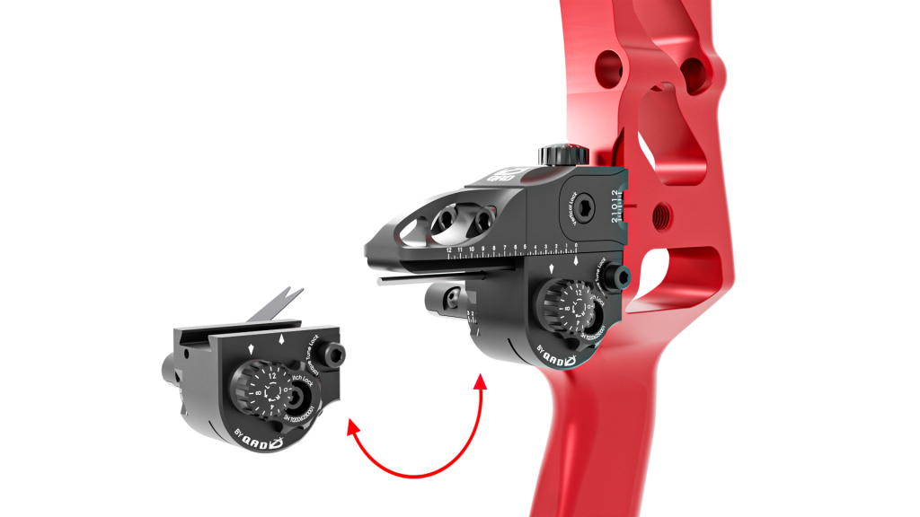 Quality Archery Designs Ultrarest TRI Target Arrow Rest