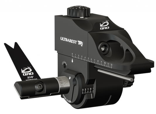 Quality Archery Designs Ultrarest TRI Target Arrow Rest