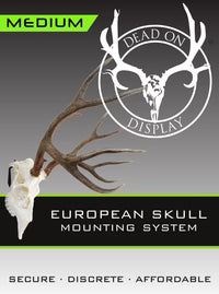 Dead-On Display European Skull Mounting System