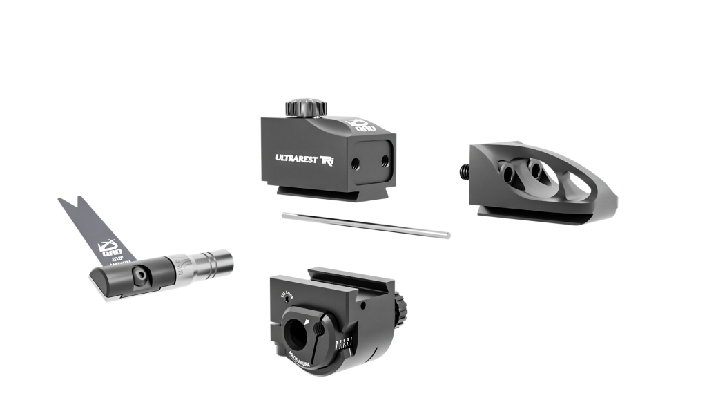 Quality Archery Designs Ultrarest TRI Target Arrow Rest